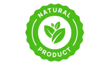 100% natural ingredients badge