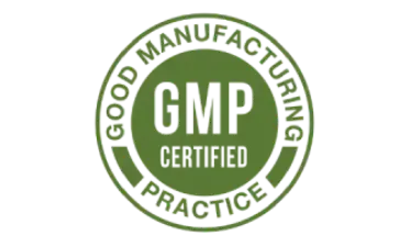 Good Manufacturing Practice certified badge